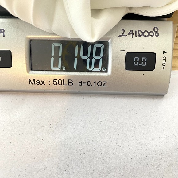 Georgia Hardinge Midi Evening Dress Sz 8 White Pleated Cocktail Date - Picture 11 of 11